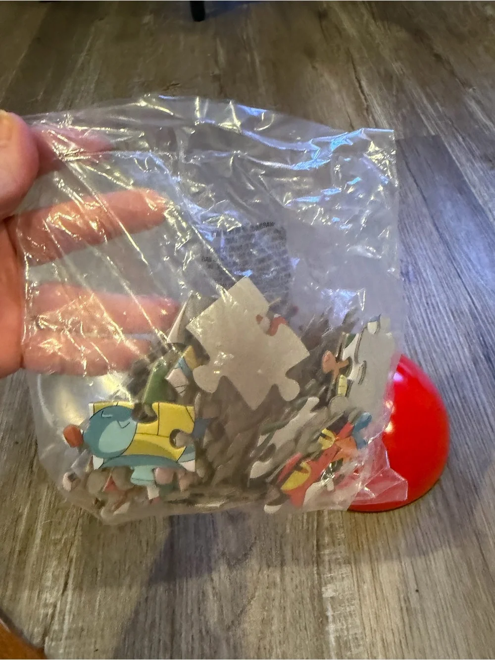 Pokemon Red & White Pokeball Puzzle Toy